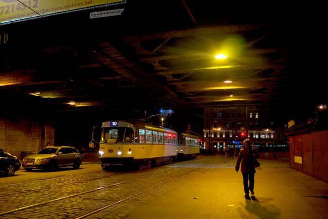 歩いて帰れる距離にホテルはありますが、せっかくなのでトラムに乗ります。プチトリップです。