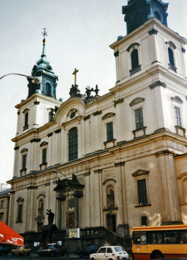 ワルシャワ<br />ショパンの心臓が納められている教会