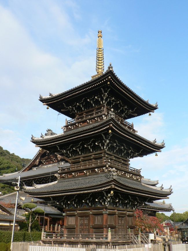 日本の旅 関西を歩く 大阪府貝塚市の水間寺(みずまでら 日本の旅 関西を歩く 大阪府貝塚市の水間寺(みずまでら