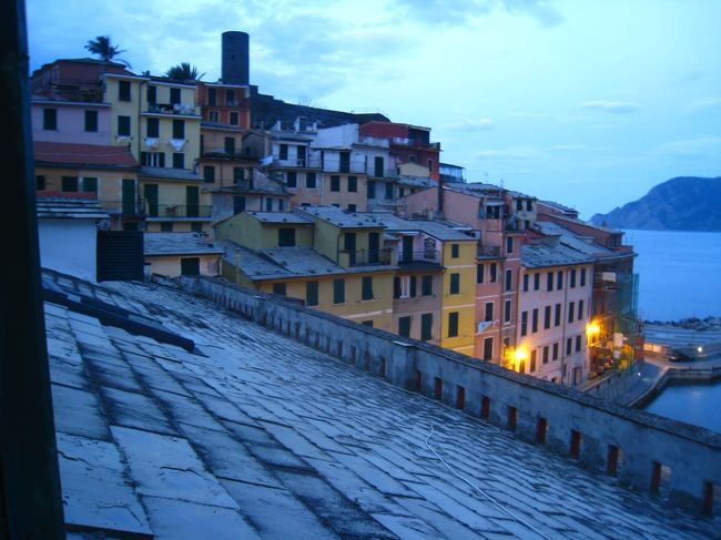 宿泊ホテルの部屋からの景色