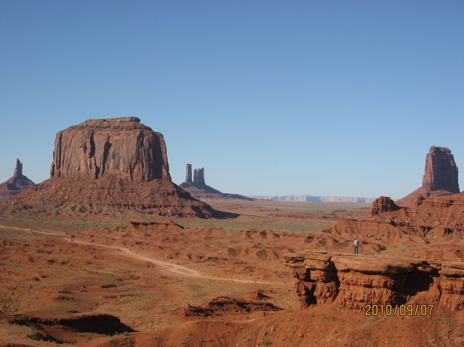 ここ分かりますかね？ジョン・ウエィンの駅馬車で使用されているところです