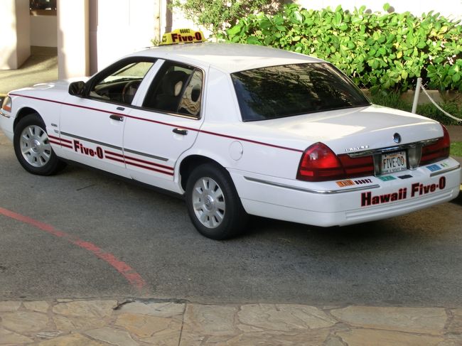 HAWAII-FIVE０　のタクシー!!<br /><br />人気なんですね。<br /><br />日本でも１月からシーズン２が始まりました。おもしろいです。