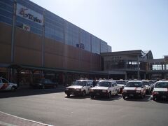 今日の出発地は秋田駅