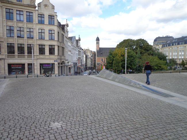 何とかブリュッセル中央駅を抜けて「芸術の丘」へ。