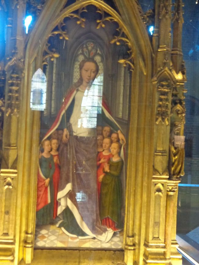 聖女ウルスラの聖遺物箱より。