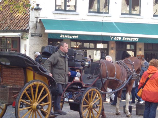 観光馬車。<br /><br />しかし馬の糞って超臭いんですね。