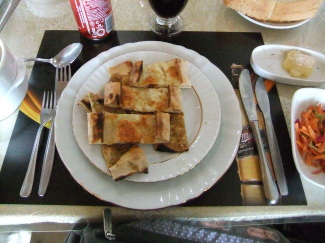 ピザ。おいしかった。