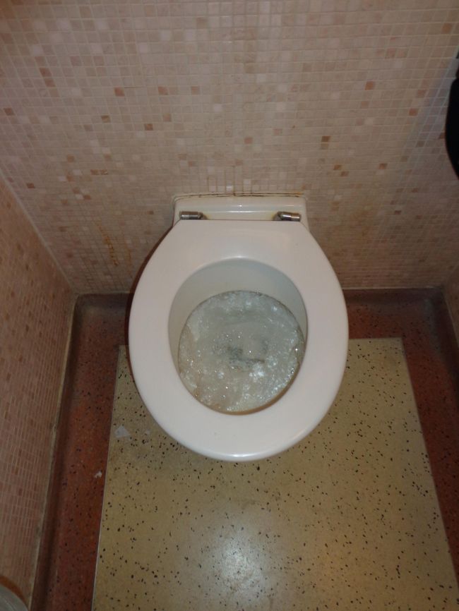 アムステルダム中央駅。50¢だったけど，ゲートが壊れていて開き放題だったため，殆どの人は無料で使用していました。