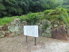 金石城跡は対馬藩主宗家の執政の拠点として17世紀後半に整備されたそうです。