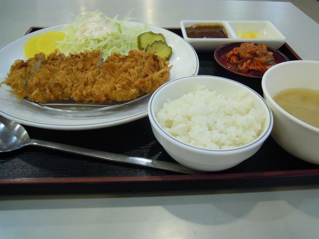 Peleはトンカツ定食　5000W<br /><br />普通に美味しかったです♪