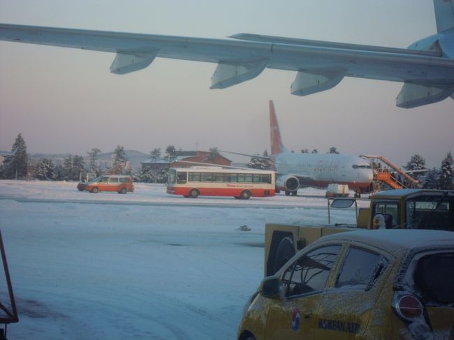 あ〜<br />やっぱり雪が積もってるね