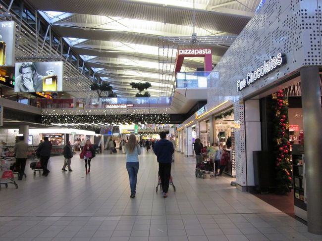 いつものスキポール空港です。