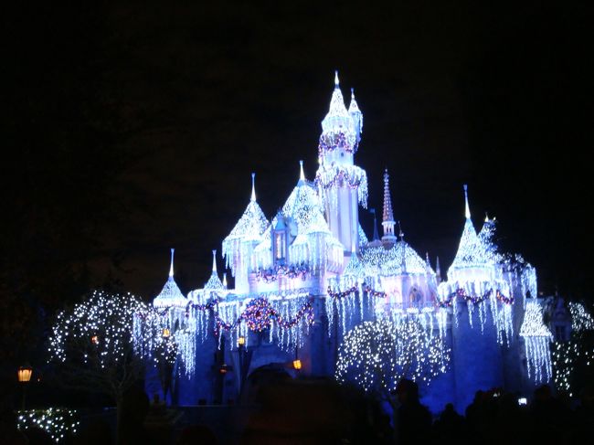 眠りの姫城のライトアップも素敵！