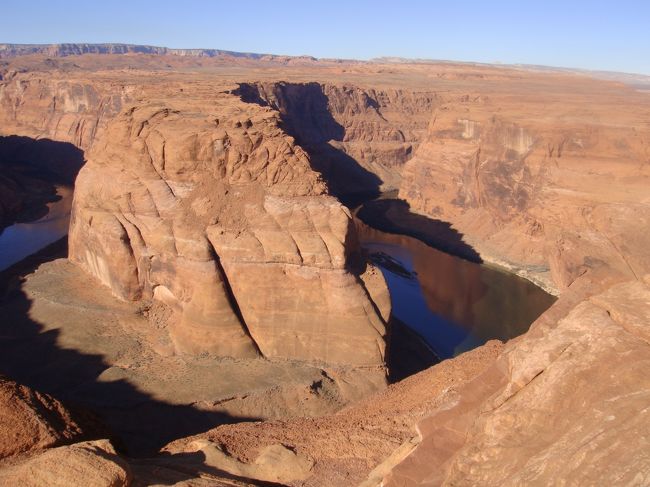 ホースシューベンドは断崖絶壁！