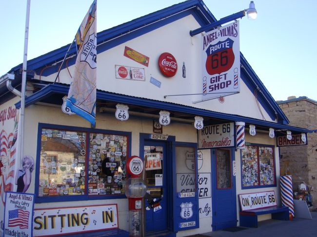 ルート６６　セリグマン<br />ここでルート６６グッズをGET！