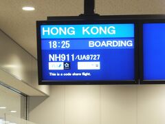 出発は夕方のため、仕事をぎりぎりまでして成田へ・・・ただツアーの集合に３０分遅刻・・・。他のメンバーとは別に説明を受けることに・・・。フライトは香港まではＡＮＡ、香港からは南アフリカ航空でナミビアへ向かいます。