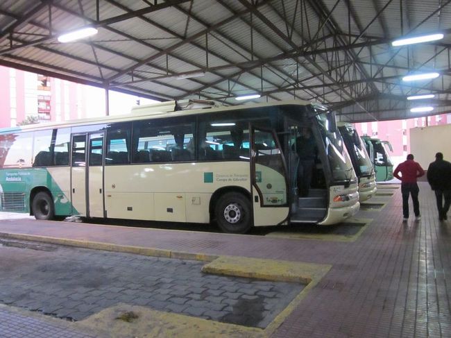 ラ・リネアのバスターミナルに到着しました。