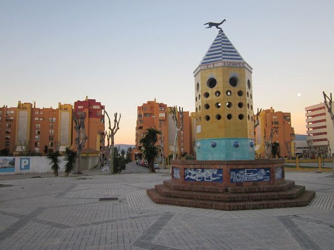 ラ・リネアの街並みです。