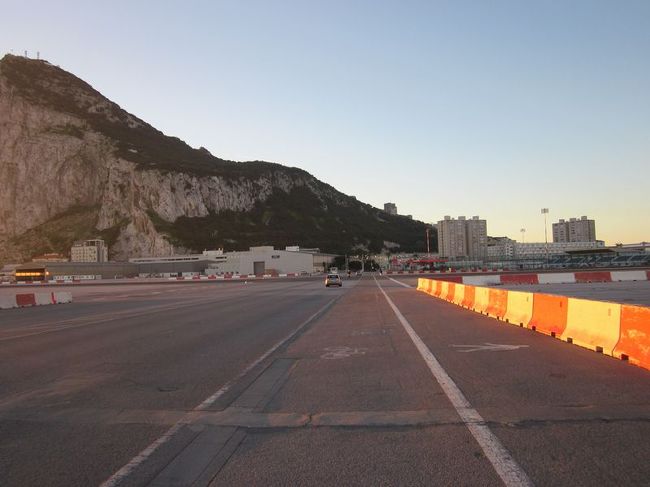 滑走路に近づいてきました。