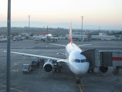 飛行機での移動