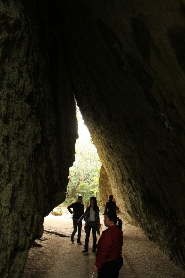ここが有名なパワースポットです。