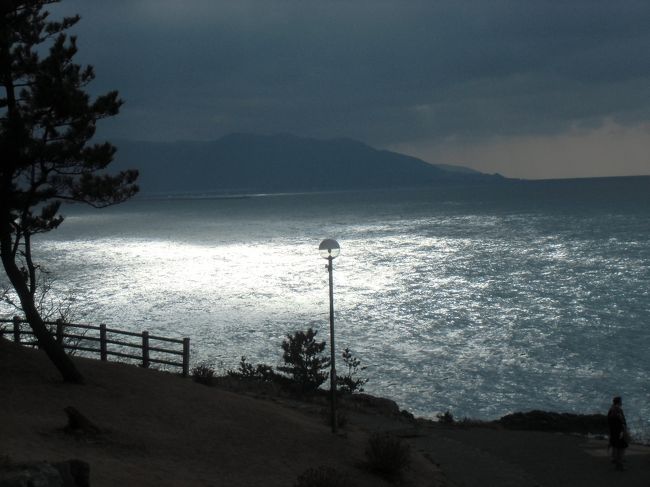 太陽の光が反射して綺麗でした