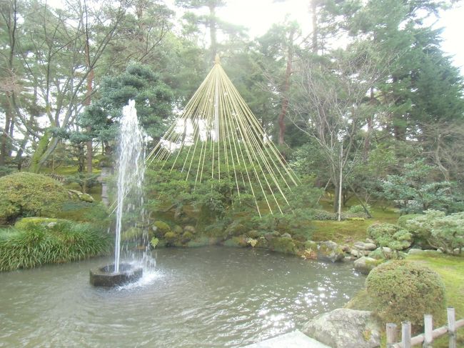 兼六園<br />最古の噴水　考えた人は凄いね