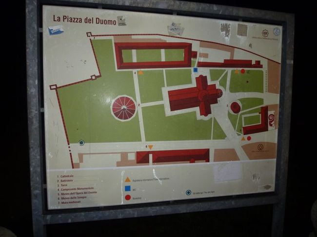 今回、未訪国のサン・マリノに行くためにイタリア入りしたのですが、ピサもまた、イタリアでは未訪の地でした。