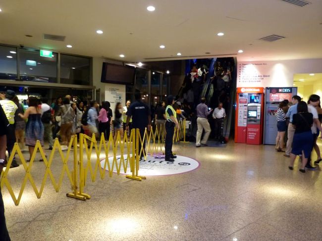 物凄い人出なので