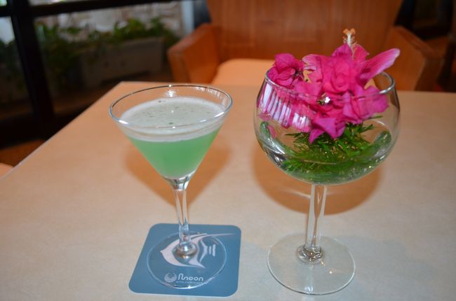 ウエルカムドリンク<br />泡盛ベースのオリジナルカクテルで美味しかったです