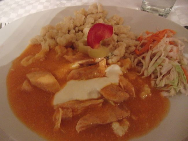 昼食<br />チキンがパサパサ・・・