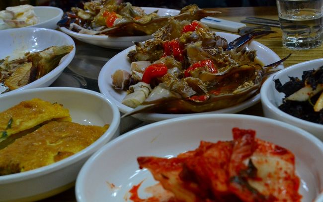 このお店は、「阿峴洞カンジャンケジャン(旧ワンカルビ)」です。<br />店主がとても優しそうで、お店もいい雰囲気でした！<br />値段も安い！<br /><br /><br />