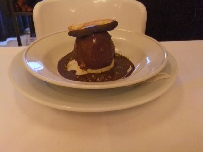 デザート<br />チョコレートアイス<br />今日も飲みすぎ！食べすぎ！