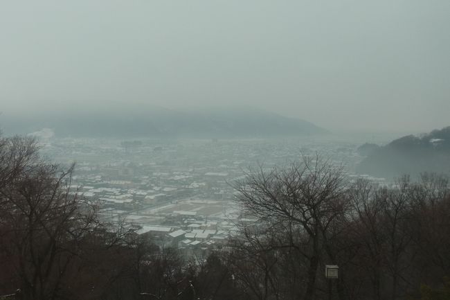 しっかり雪が降り積もっています。