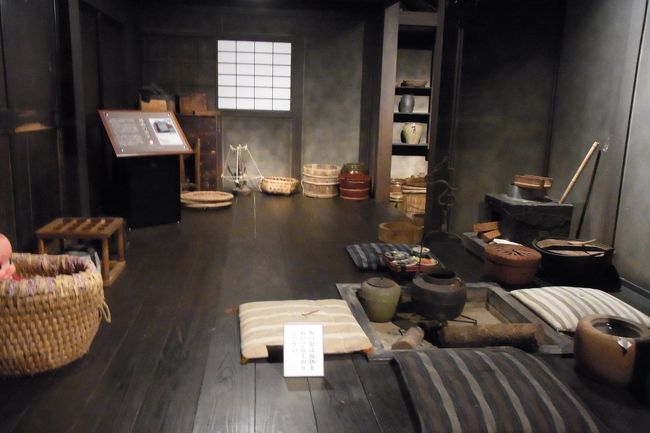 こんな感じで、このあたりの人たちの昔の生活ぶりが展示されています。
