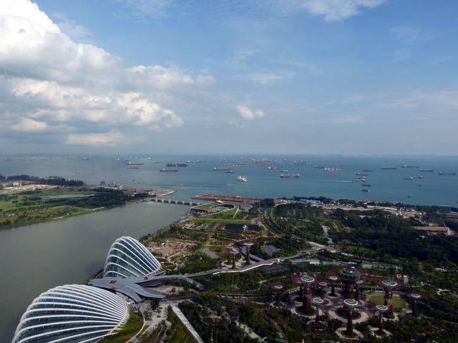 サンズ・スカイパーク展望台東側からの眺め②