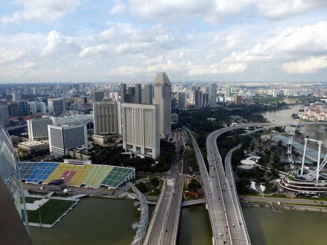 サンズ・スカイパーク展望台北側からの眺め①