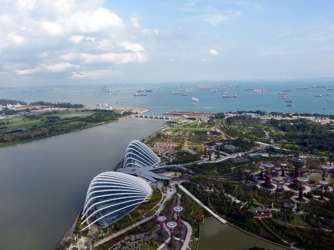 サンズ・スカイパーク展望台北側からの眺め③