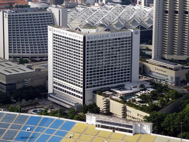 ２泊したマンダリン オリエンタル シンガポール