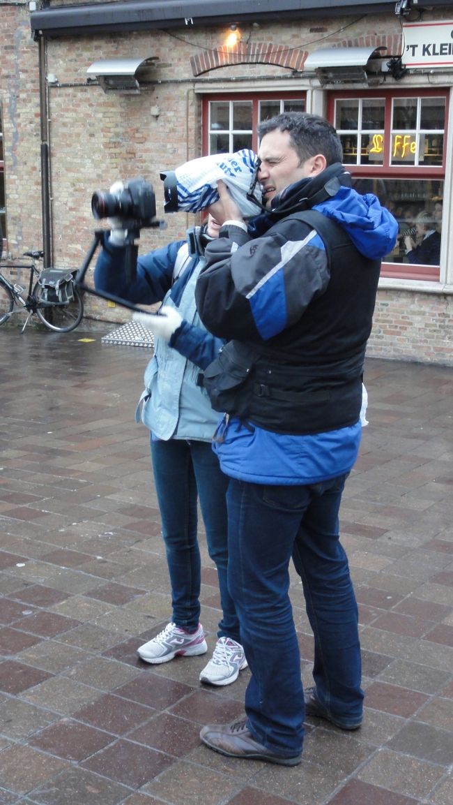 この日は　「雨」　なので大変です。