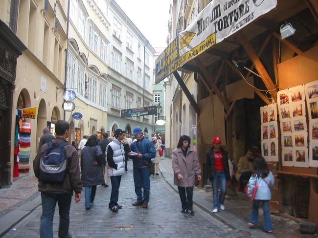 プラハの街並みです。