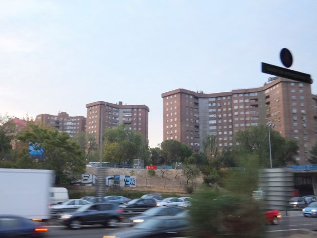 マドリッドの朝のラッシュです。<br />