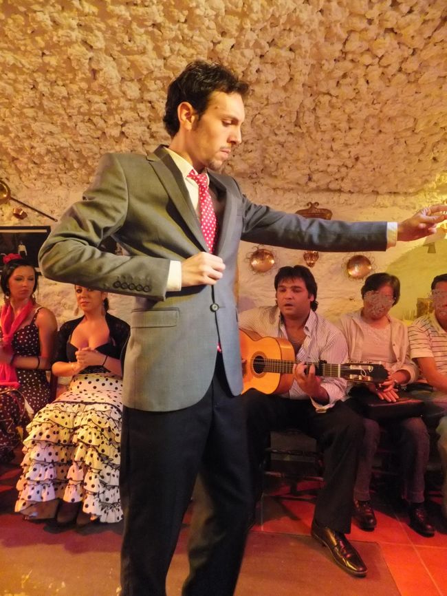 男性の踊りはあまり見たことがありません。<br />やはり女性の方が、華やかですね。