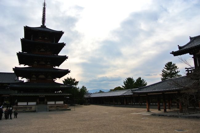 古都・奈良ってかんじ。<br /><br />それにしても鼻水凍るほど寒いです。
