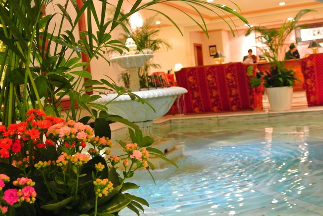 ロビーに噴水が！<br /><br />