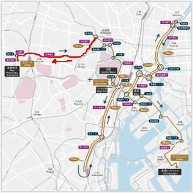 東京マラソンのコースを歩いてみよう Vol 1 飯田橋 新宿 初っ端から逆走 約5km 新宿 東京 の旅行記 ブログ By Juniper Breezeさん フォートラベル