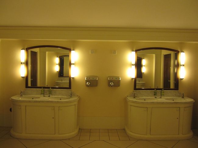 全然関係ないけど、すてきなお手洗いでした。