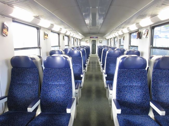 車内の様子です。