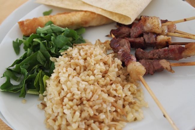 トルコ料理は、日本で食べるトルコ料理よりもとても香辛料が効いてます！<br />慣れるのに、時間がかかりました。。<br /><br />でもこれ、とてもおいしかった〜♡