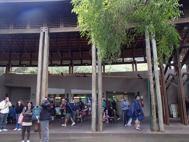 1時間程、展望橋付近で、滝見。かなり濡れて冷えたので、ここで、コーヒーを飲み、温まる。ちなみに、ここはバスの終点でもあるので、遊歩道を歩かなくても、直接展望橋に向かうことが出来る。